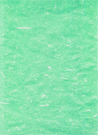 緑色の和紙のテクスチャ素材