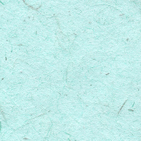 水色の木屑の入った和紙のテクスチャ素材のサムネイル画像