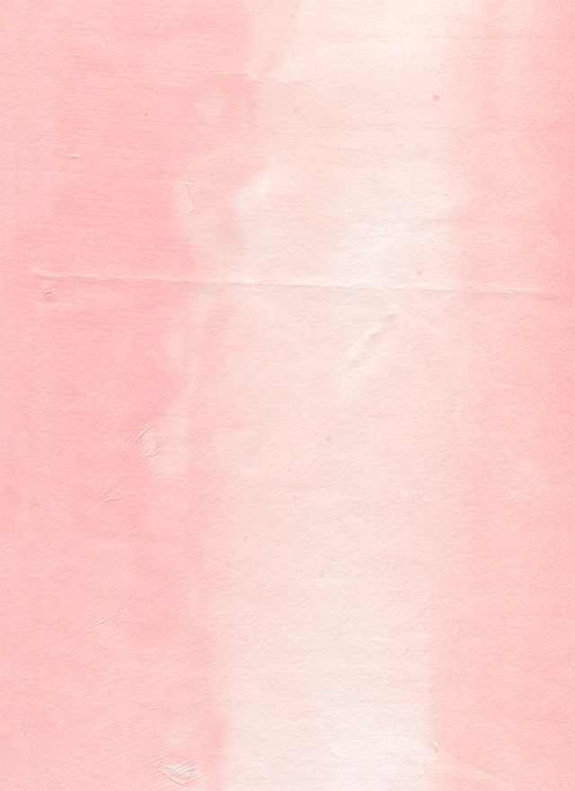 ピンク色の染めムラのある紙のテクスチャ素材