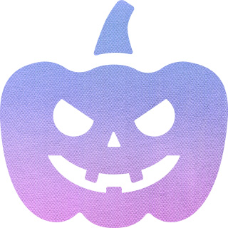 ハロウィンのかぼちゃのアイコン素材 2